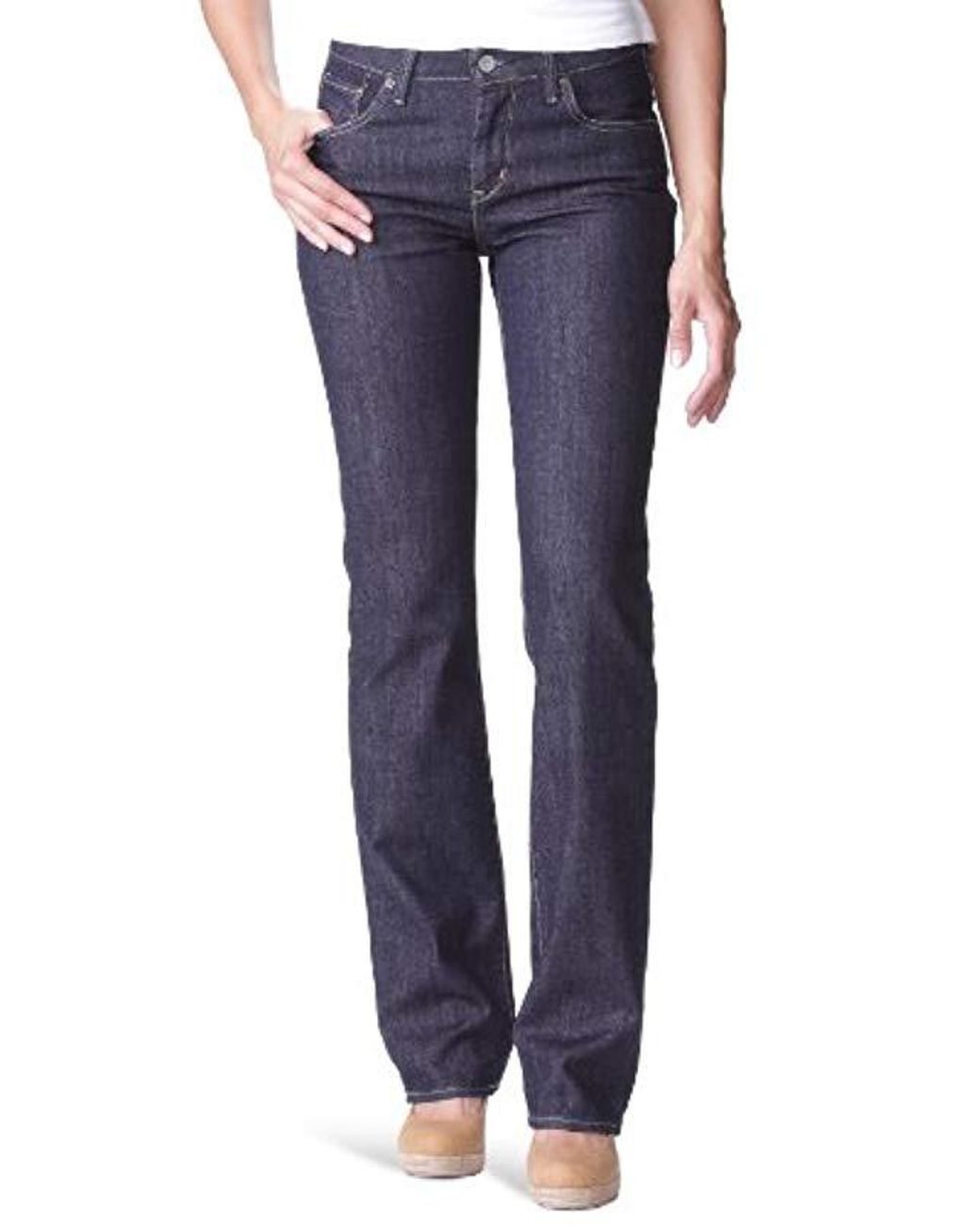 Imperialism draft Define Levi's Demi Curve Straight Jeans in Blue | Lyst UK