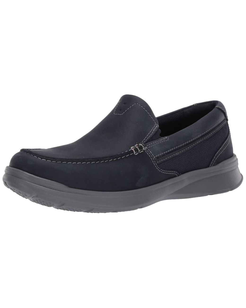 Clarks Leather Cotrell Easy Loafer in Blue for Men - Save 26% - Lyst