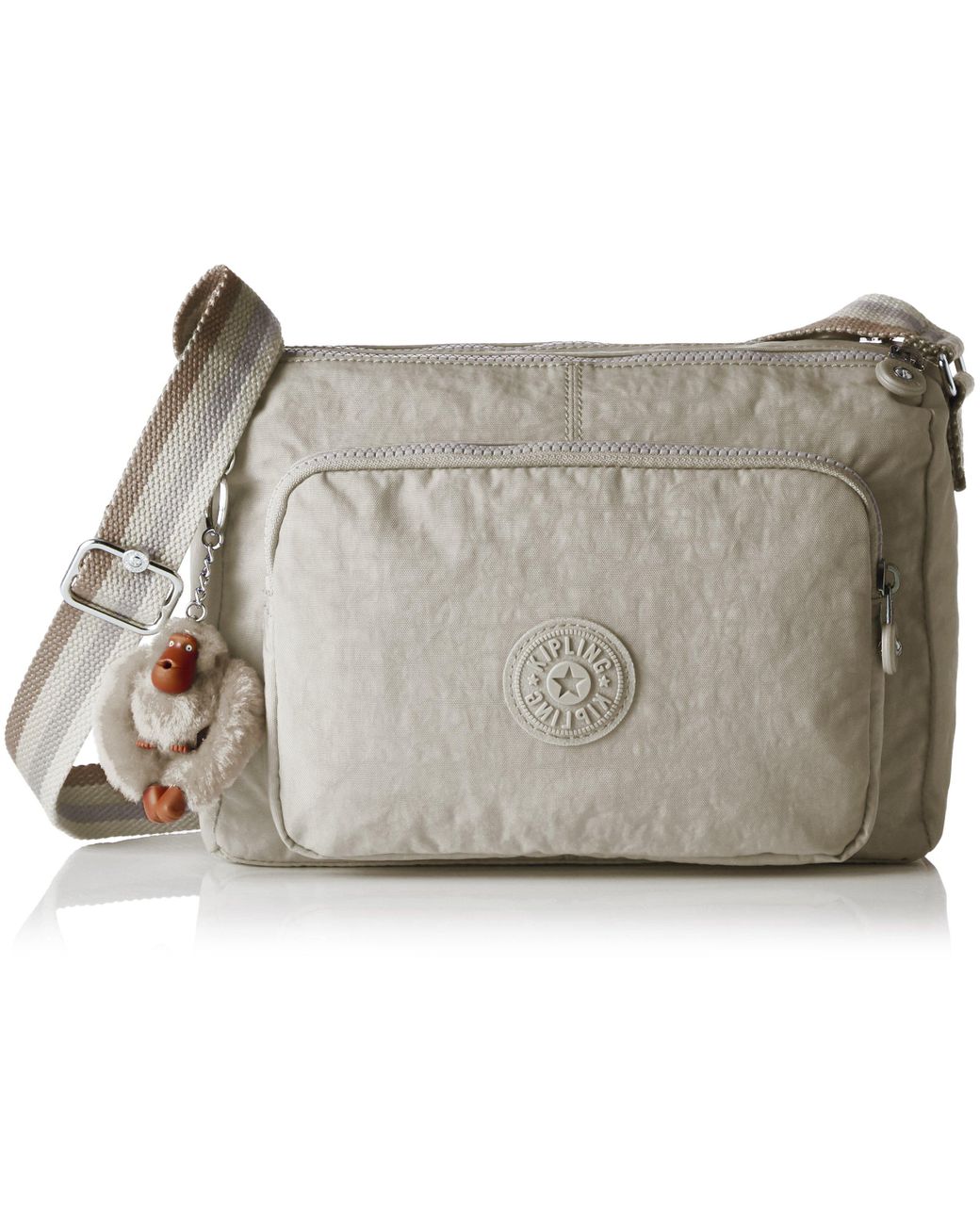 kipling beige bag