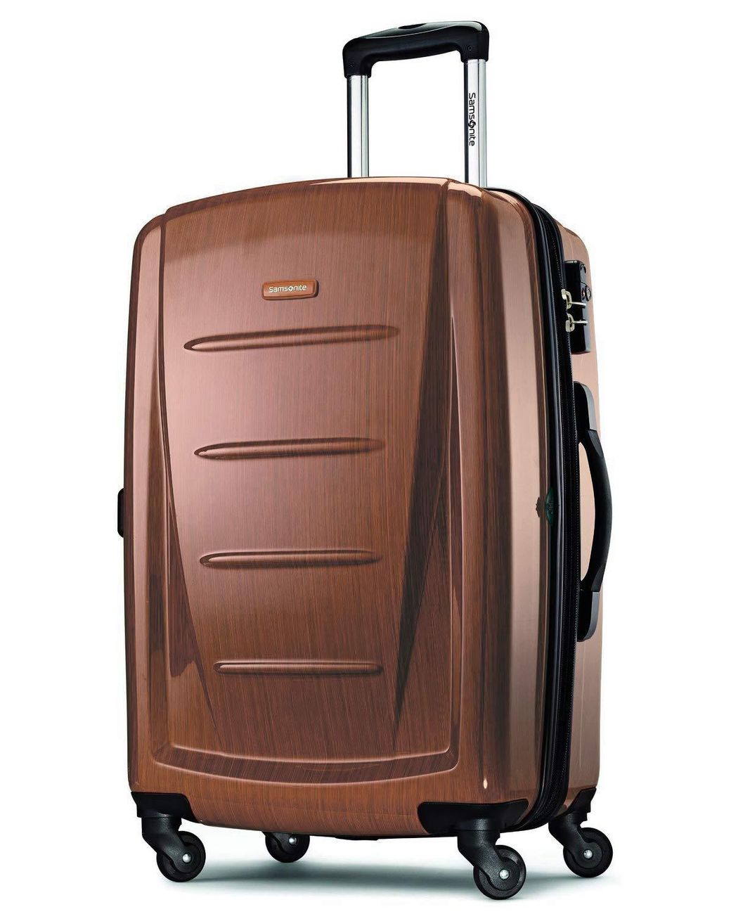 Samsonite Winfield 2 Hardside Luggage With Spinner Wheels in Rose Gold