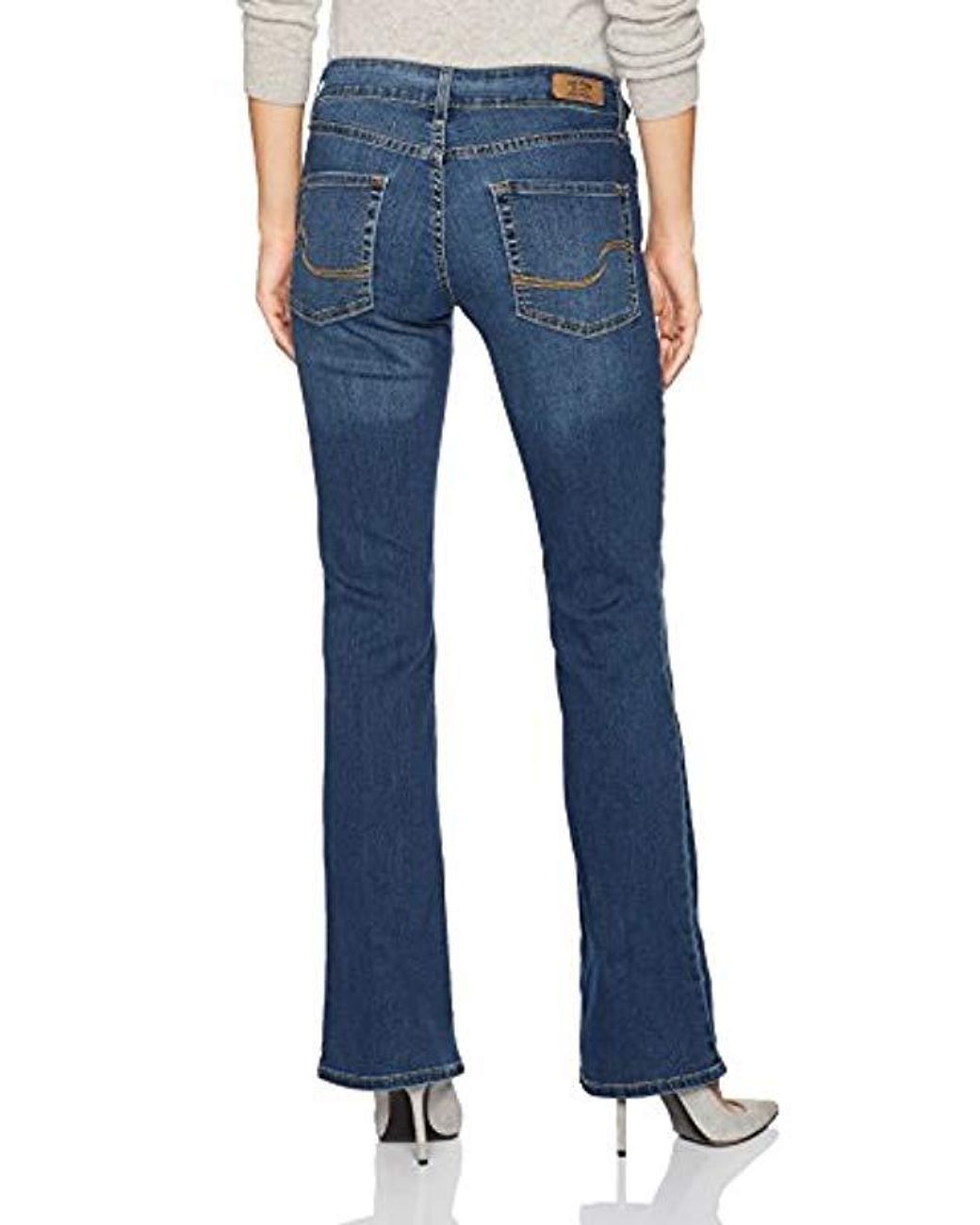 signature by levi strauss pull on jeans bootcut