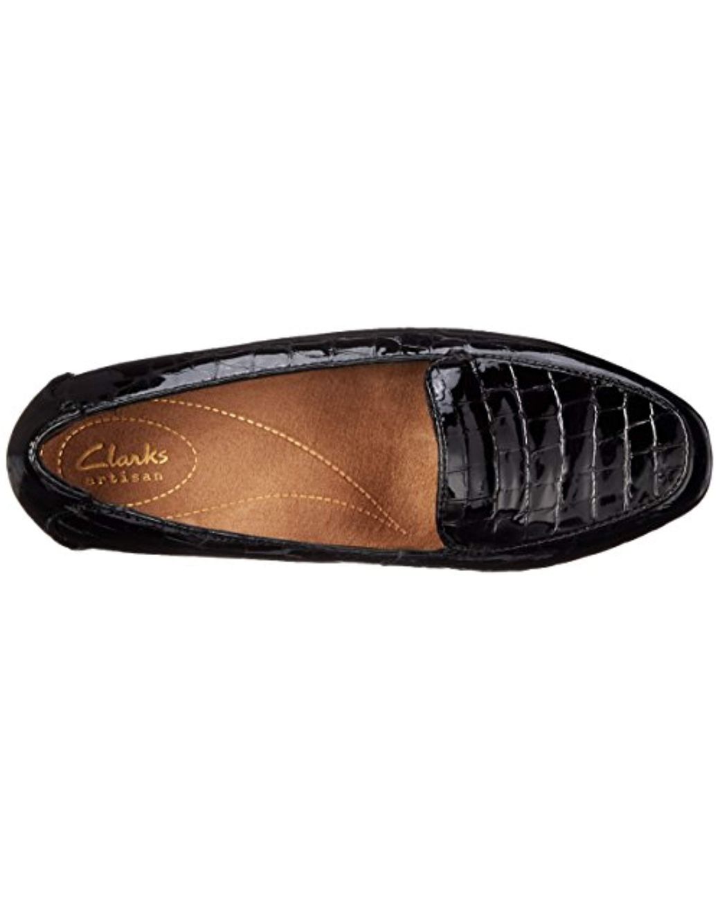 clarks crocodile loafers