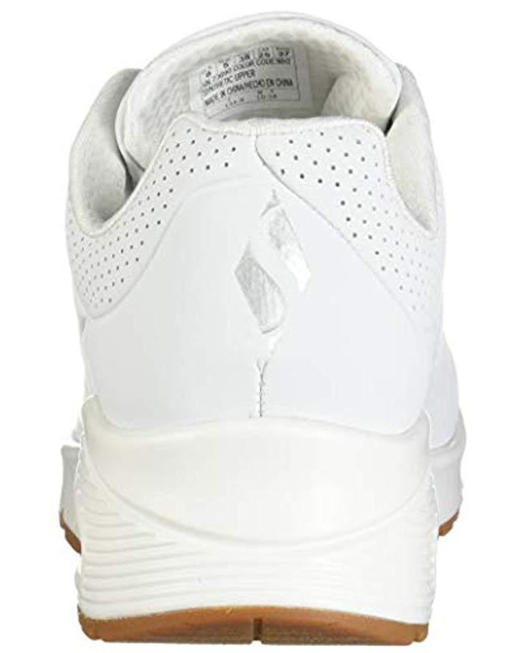 Womens White Street Uno Stand On Air S Sneakers