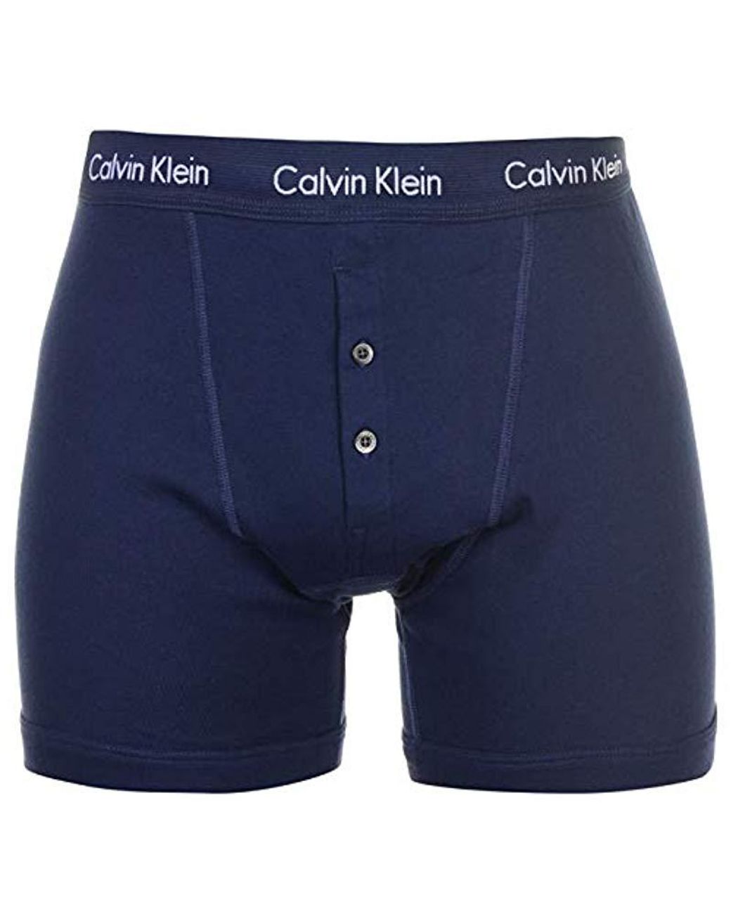 calvin klein button front boxers