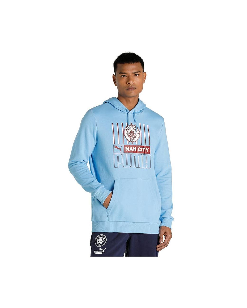 Puma top bleu clair