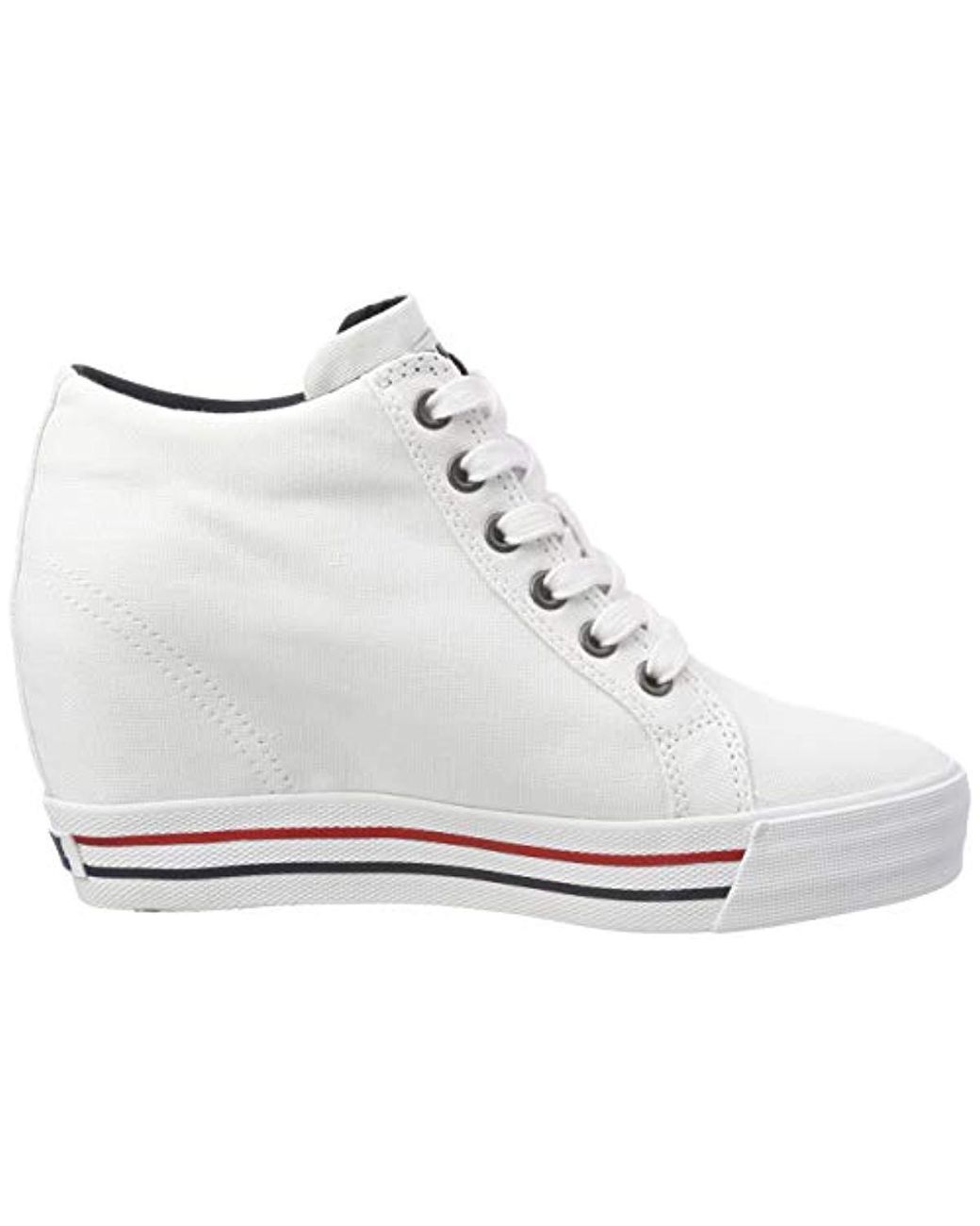 Tommy Hilfiger White Wedge Casual Sneaker Trainers Shop Discounted, 61% OFF  | kashmirifoodie.com