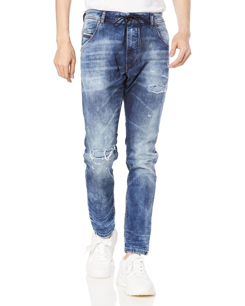 DIESEL Krooley Cb-ne 0685i Jogg Jeans Blue for Men | Lyst UK