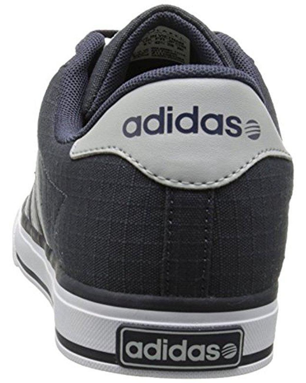 adidas Neo Daily Vulc Lifestyle Skateboarding Shoe in Gray |