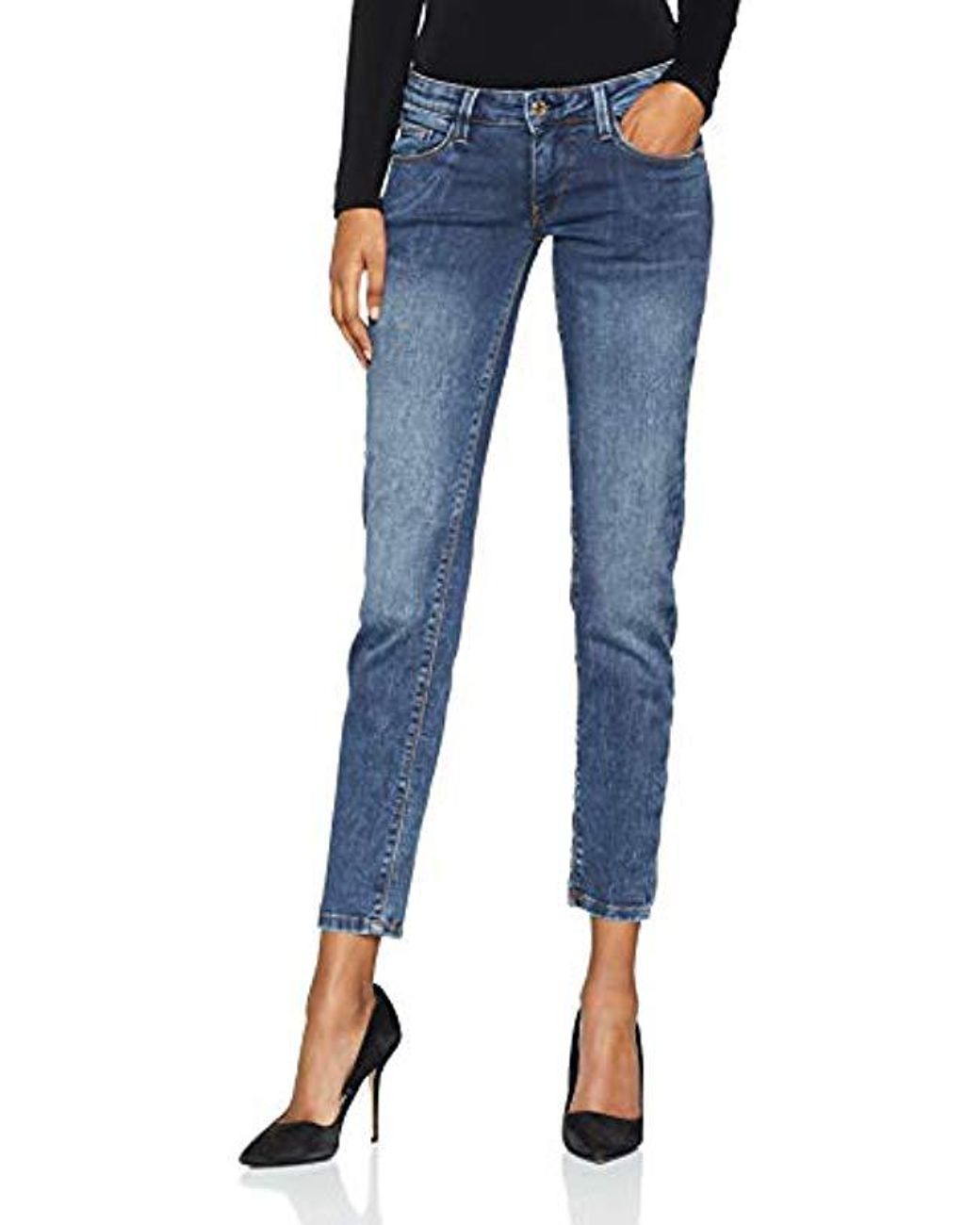 Beverly Jeans Skinny Donna di Guess in Blu | Lyst