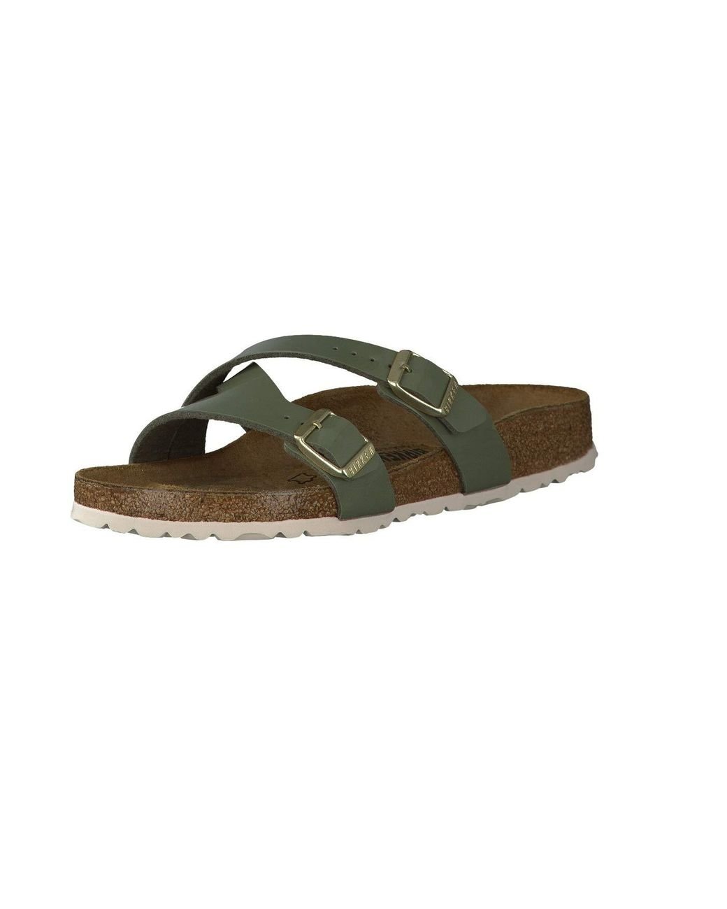 Birkenstock Yao Balance BF Patent Khaki 38 in Grun Lyst DE
