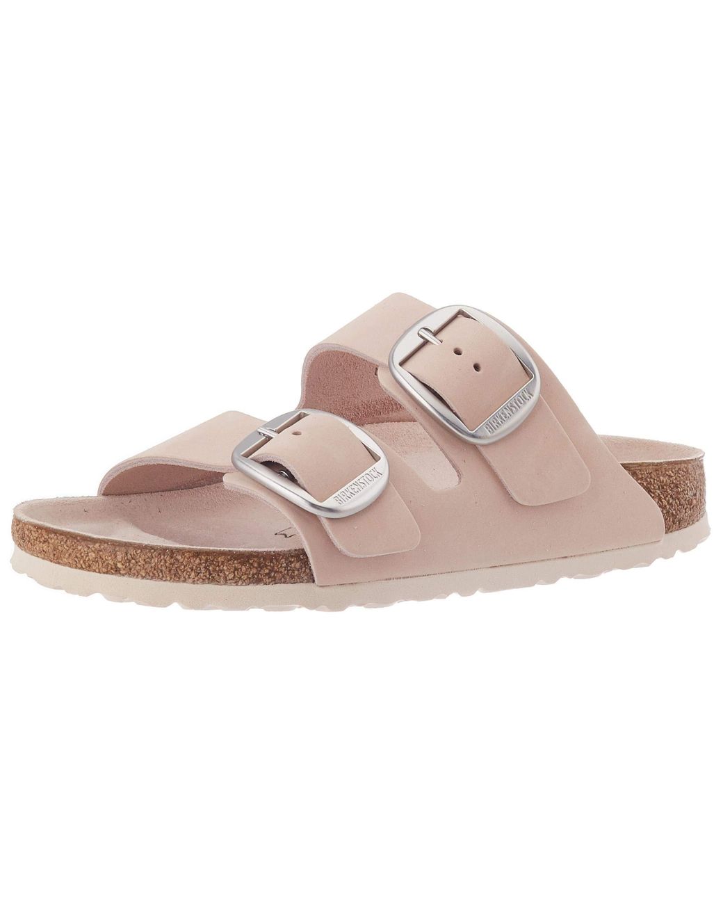 arizona big buckle nubuck leather light rose