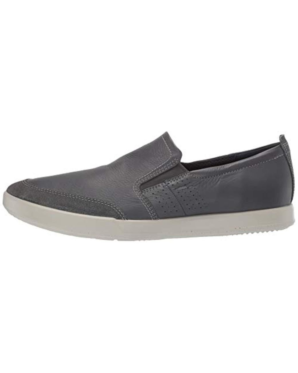 Ecco Collin 2.0 Slip On Sneaker in Gray for Men | Lyst