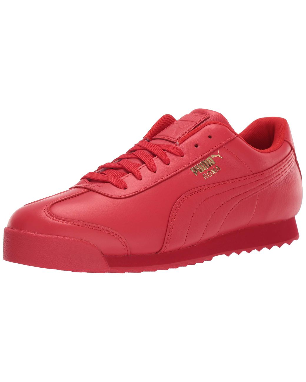 PUMA Roma Basic Sneaker in Red - Save 24% - Lyst