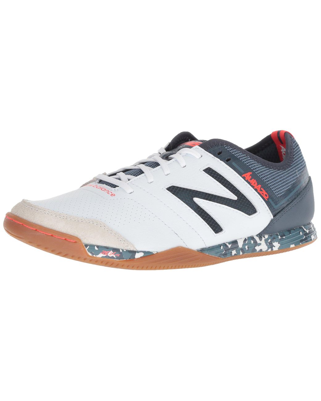 New Balance Audazo V3 Pro Indoor Soccer Shoe in White for Men | Lyst