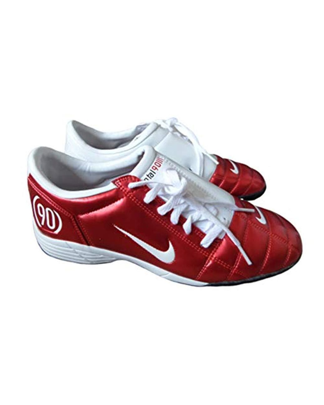Nike Total 90 Iii Tf Plus Astro Turf Football Trainers Original 2005 Model In Box Soccer Shoes Uk 10.5, Eur 45.5 in Red Men | UK