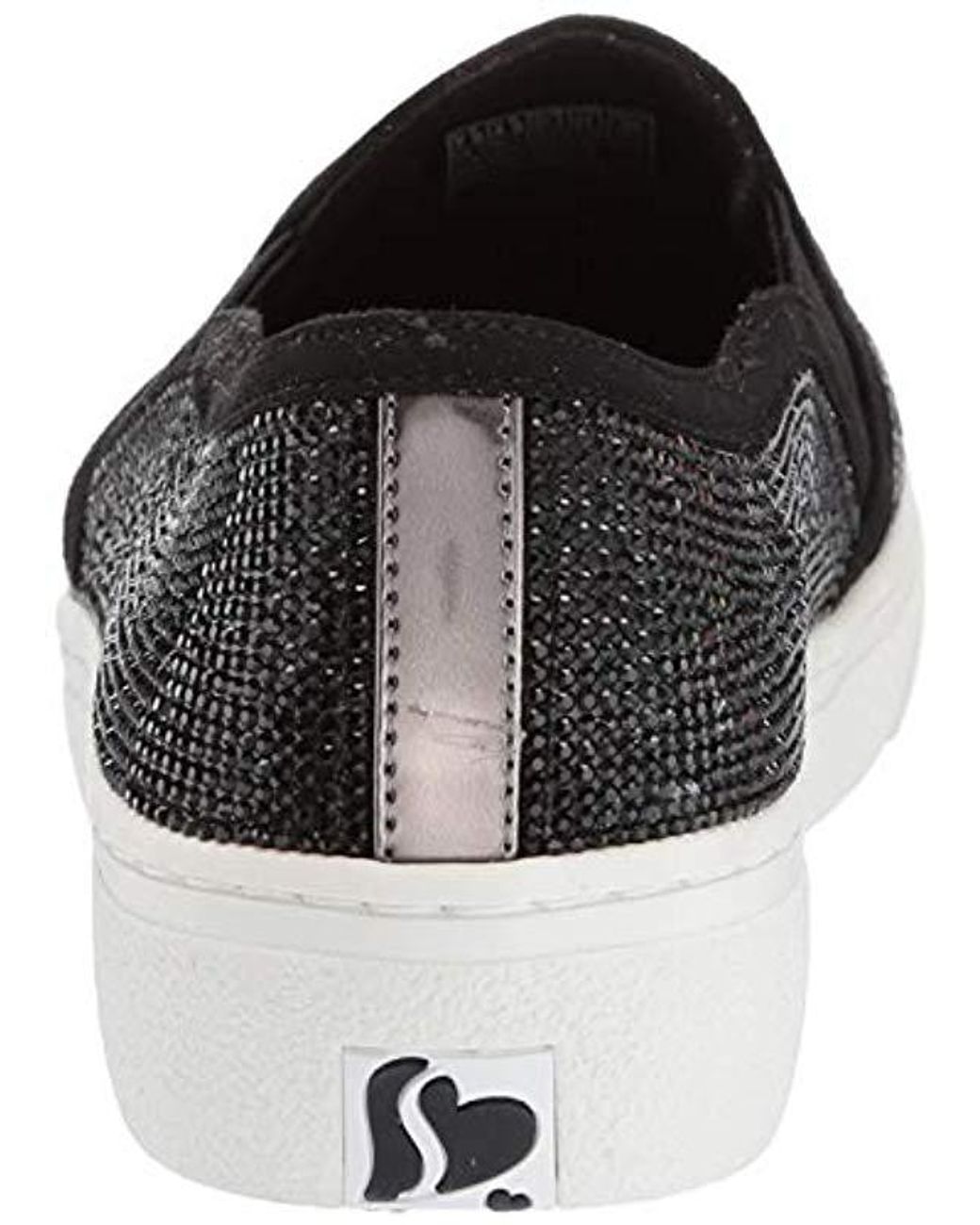 Skechers Goldie flashow. Small Tonal Rhinestone Slip On Sneaker in Black Lyst UK