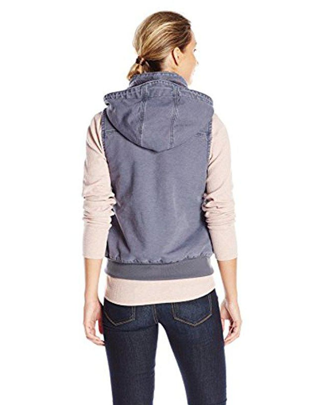 Carhartt Weathered Duck Wildwood Vest in Blue Lyst
