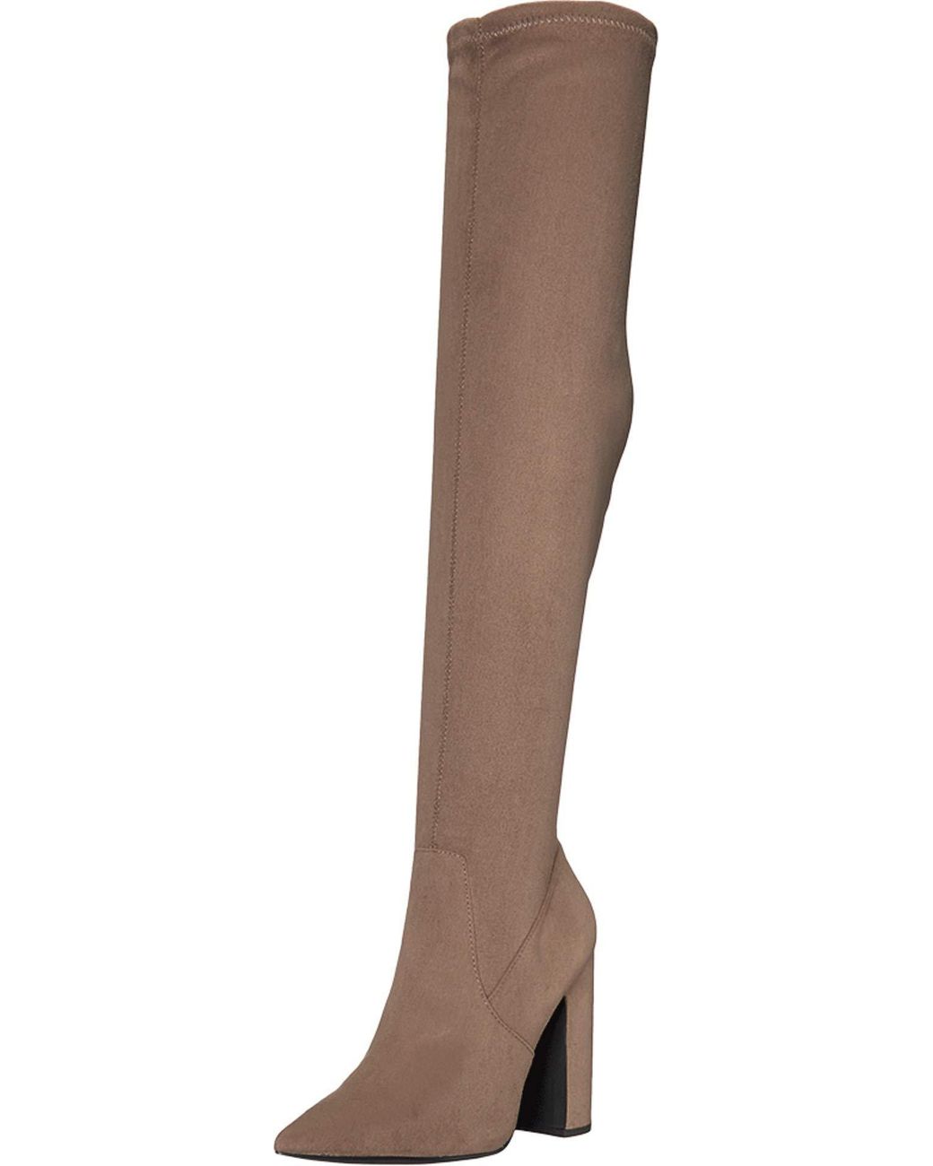 steve madden overknees taupe