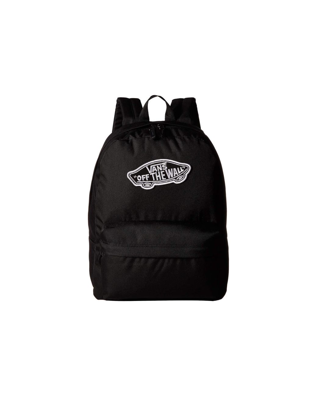 vans realm backpack black rose