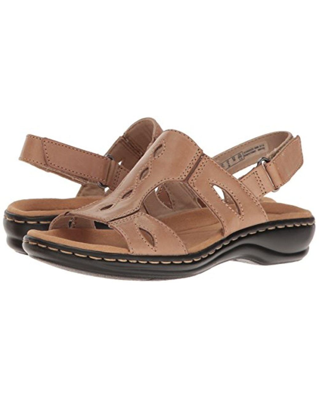 Clarks Leisa Lakelyn Flat Sandal | Lyst