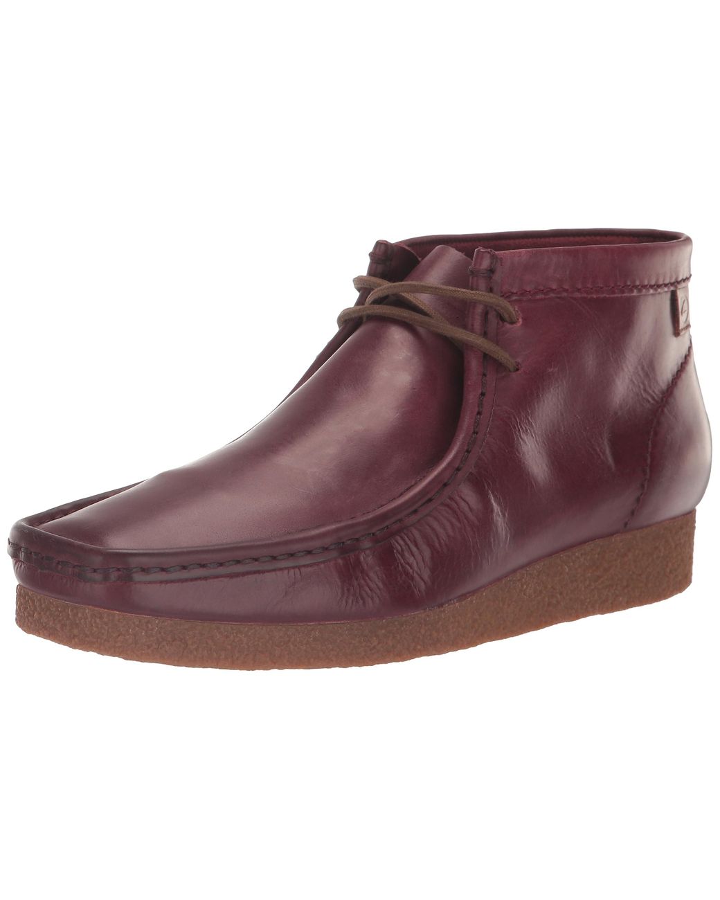 Clarks Shacre Boot Ankle in Purple for Men | Lyst UK