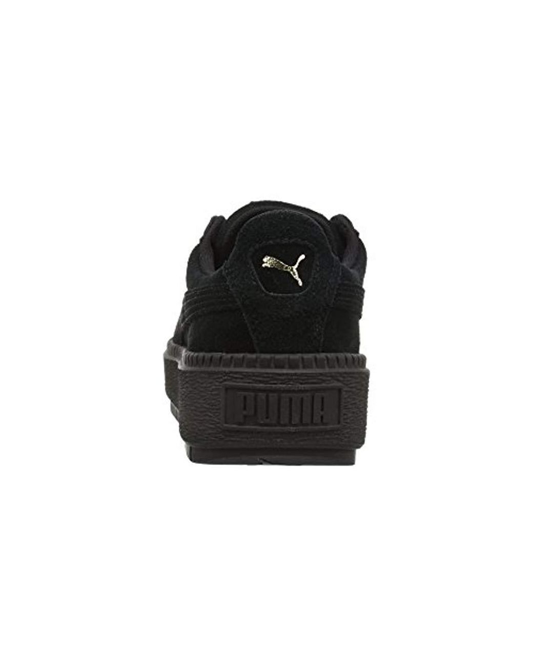 puma trace platform black