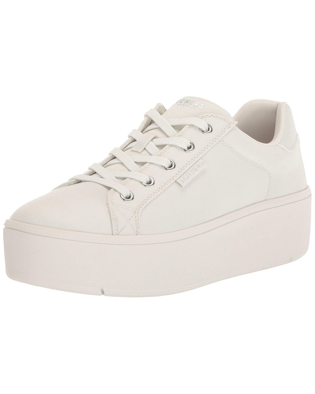 Skechers Plateau die Ansichten Sneaker in Schwarz Lyst DE