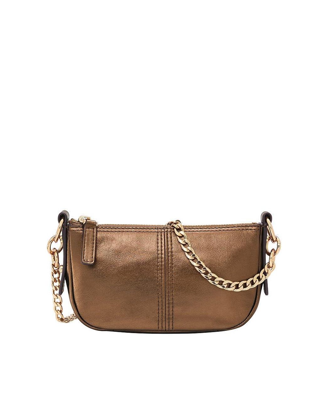 Fossil Jolie Mini Shoulder Bag in Brown Lyst UK