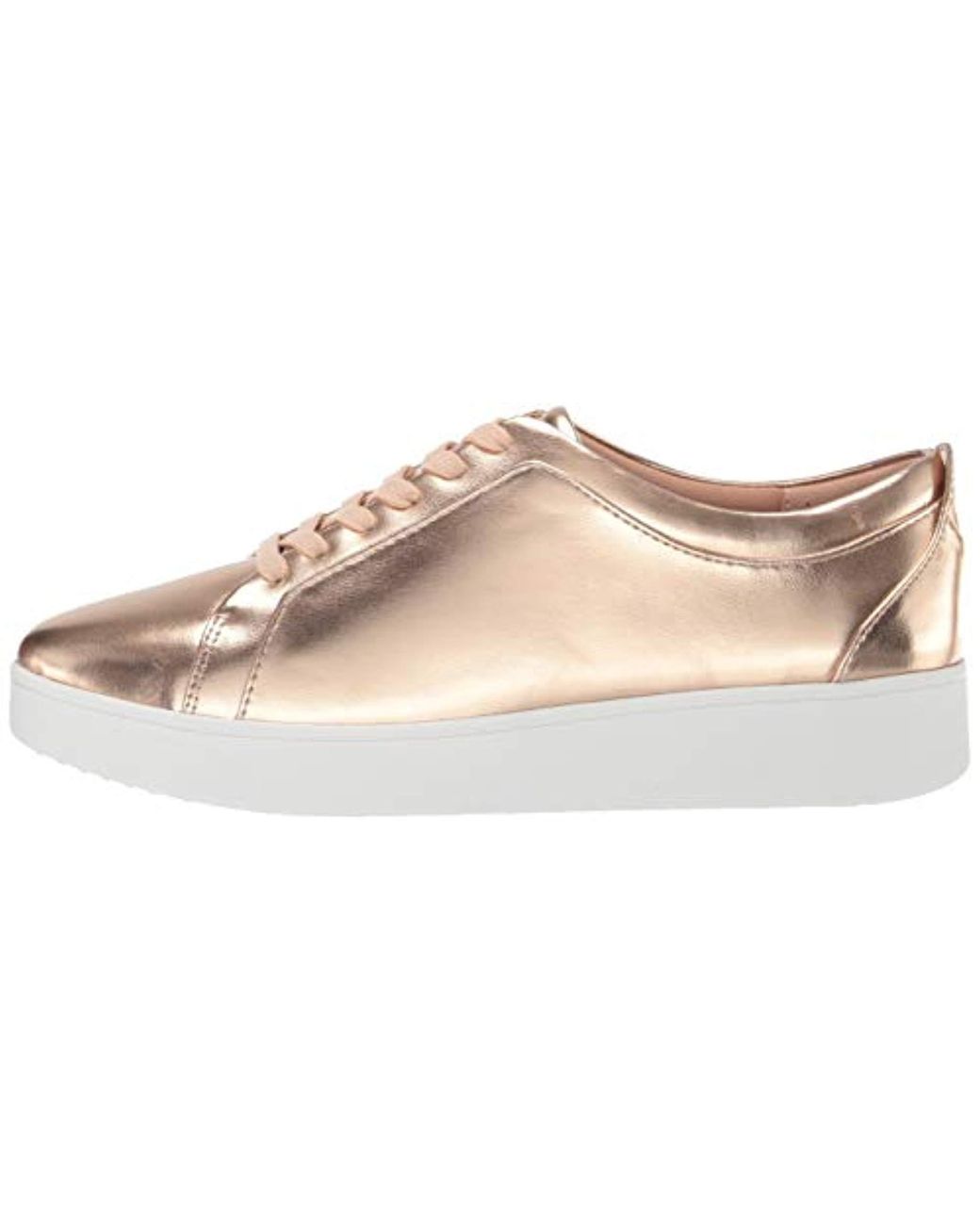 Fitflop Rally Sneakers Rose Gold 6.5 M Us in Metallic Lyst UK