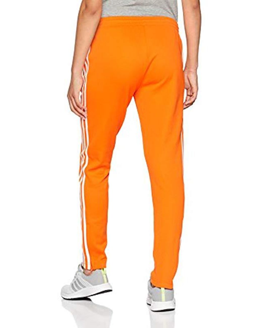 - SST TP - Pantalon - Femme Synthétique adidas en coloris Orange | Lyst