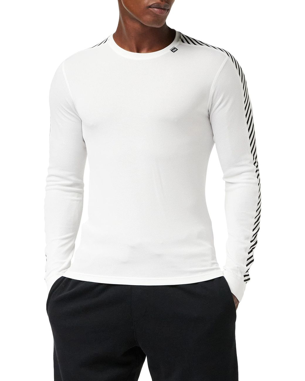 Helly Hansen Lifa Stripe Crew Lightweight Breathable Moisture Wicking