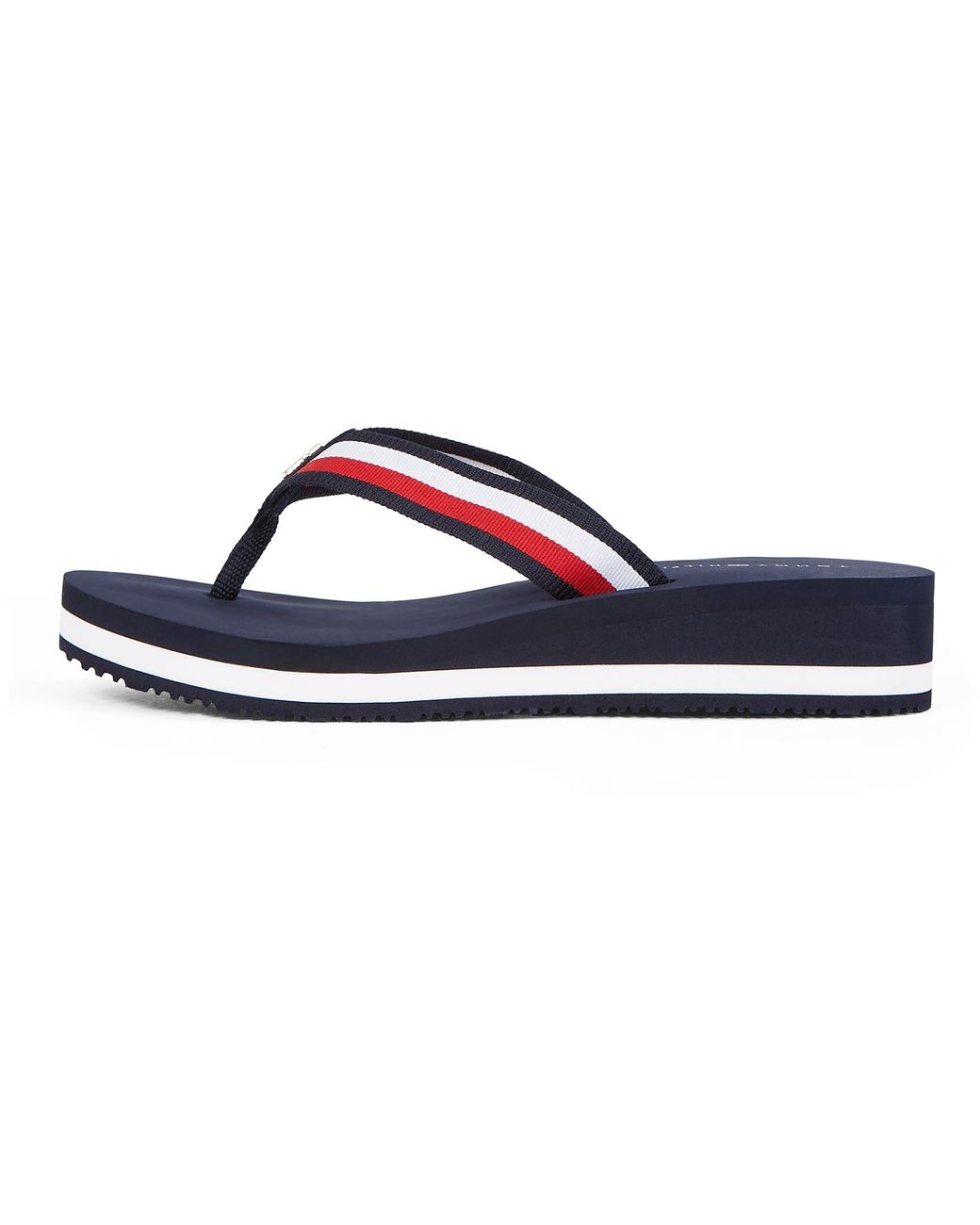 Chanclas Mujer Wedges Sandalias Tommy Hilfiger de color Negro Lyst