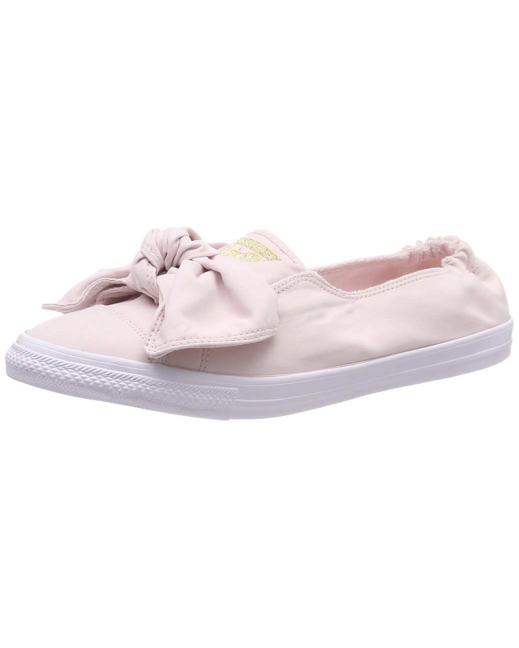 Converse Ctas Knot Barely Rose Slip On Trainers in Pink | Lyst UK