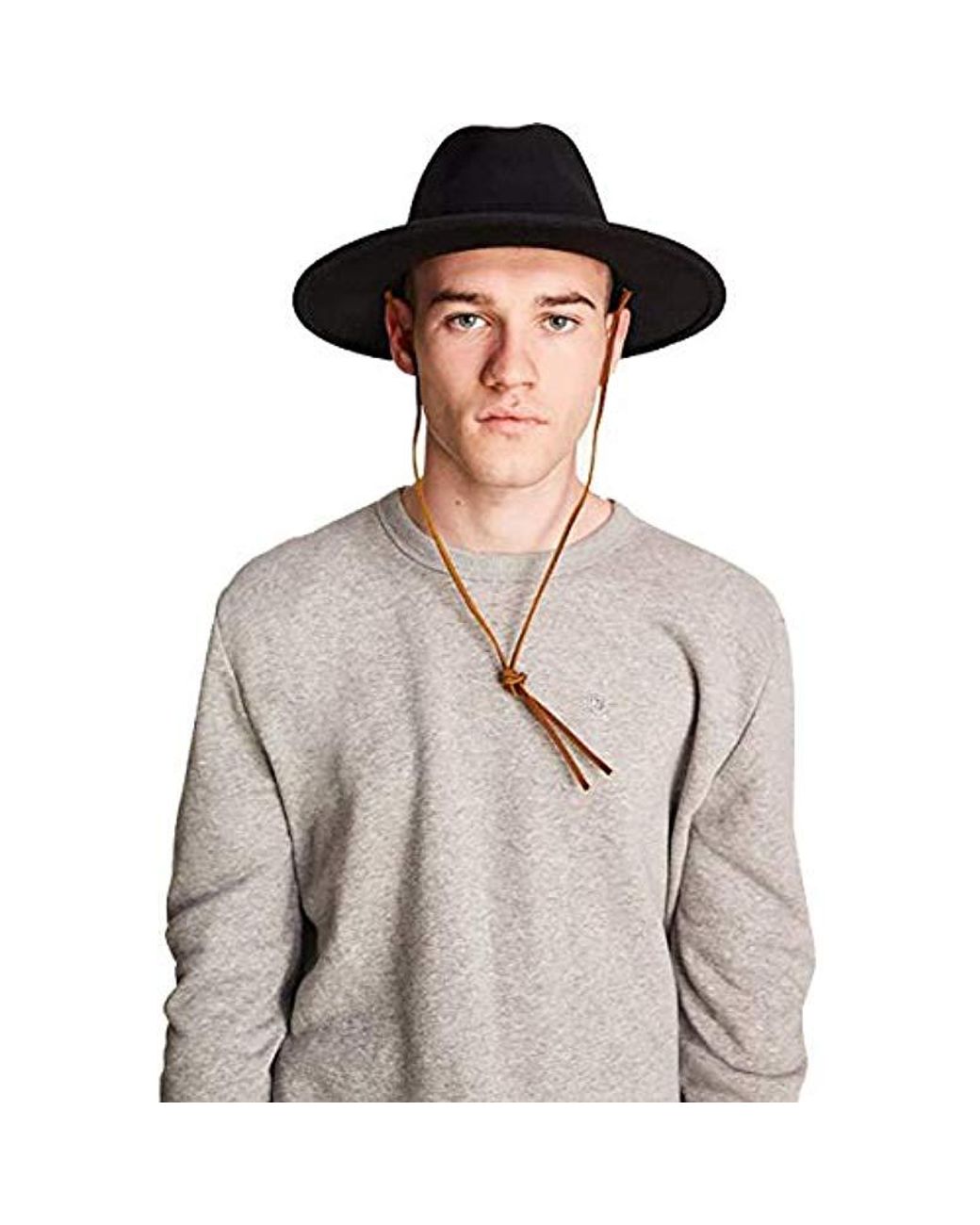 brixton wide brim hat