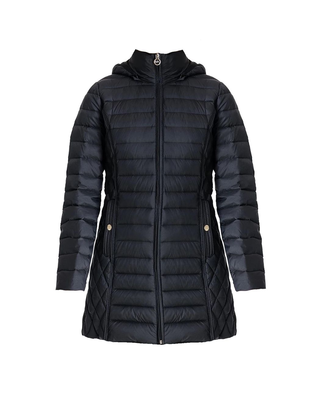 Michael kors hooded packable hotsell puffer coat