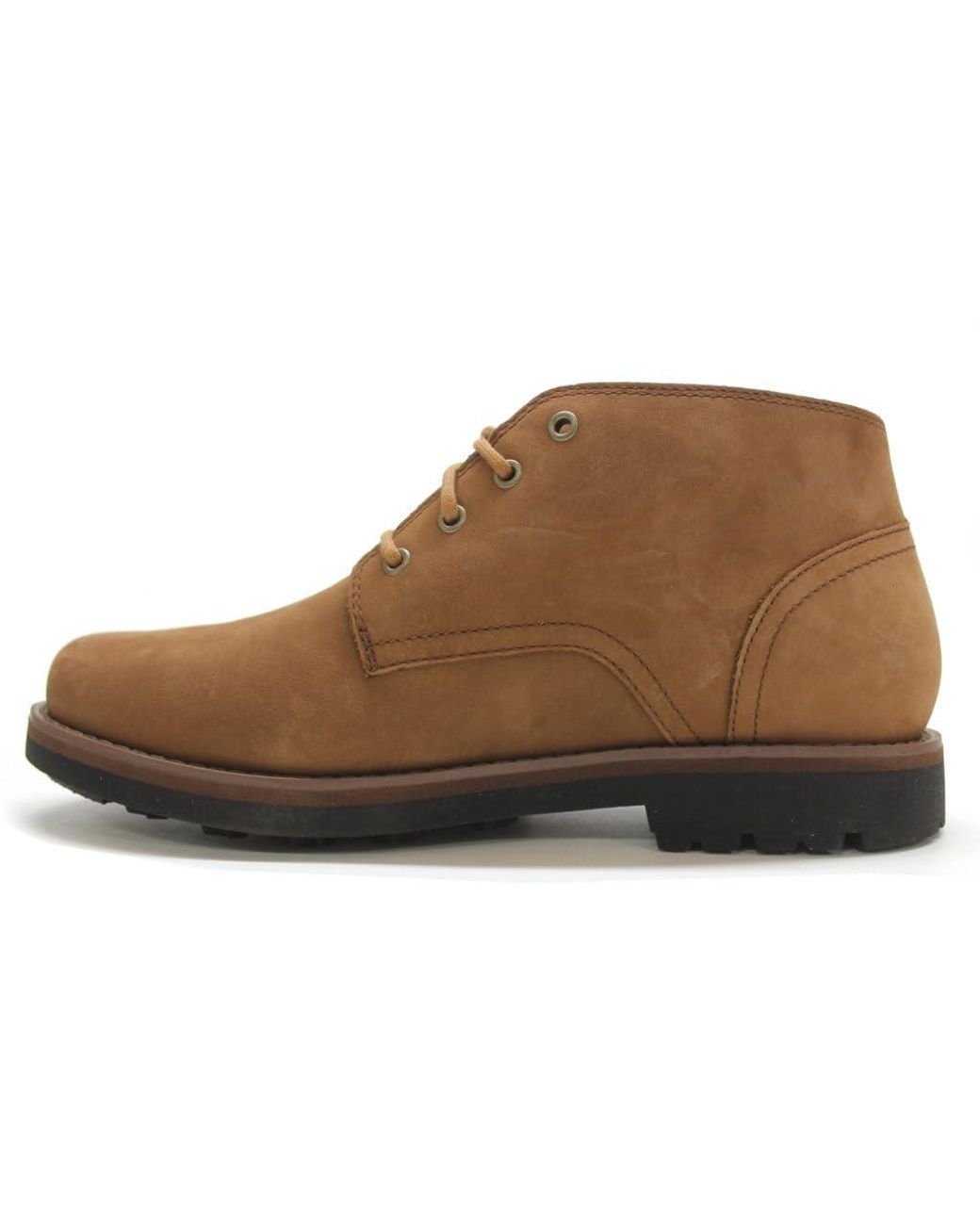 Timberland S Alden Brook Chukka Nubuck Rust Shoes 10 Uk in Brown