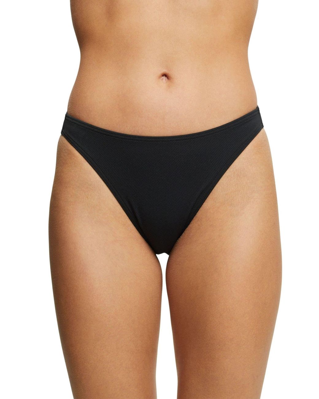 Esprit IN HIPSTER-FORM - Bikini bottoms - black/black 