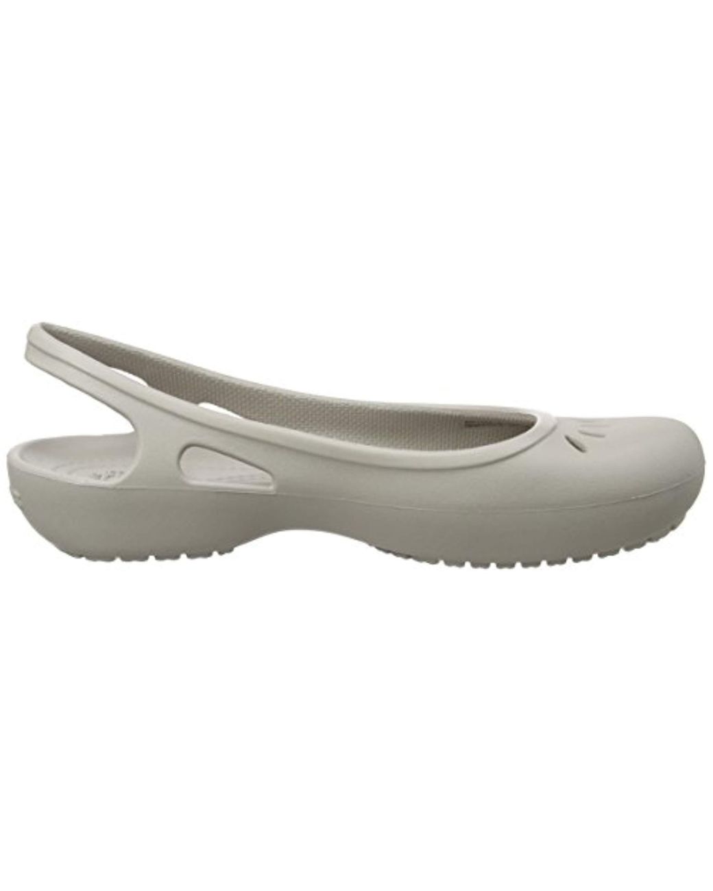 Crocs™ Kadee Slingback Closed-toe Sandals in Gray | Lyst