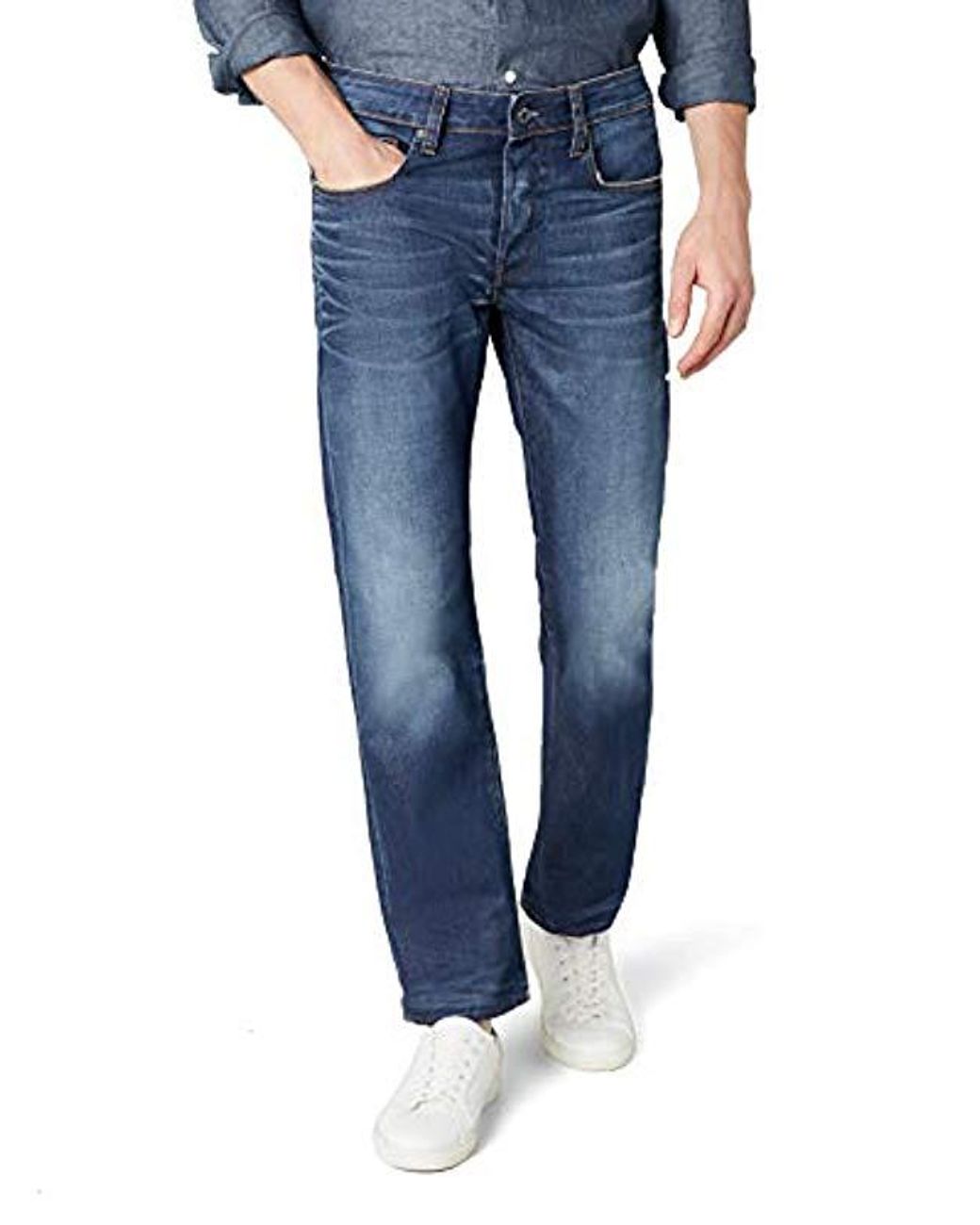 G-STAR RAW 3301 Straight Classic Jeans Uomo Jeans Abbigliamento  berjaya.edu.my