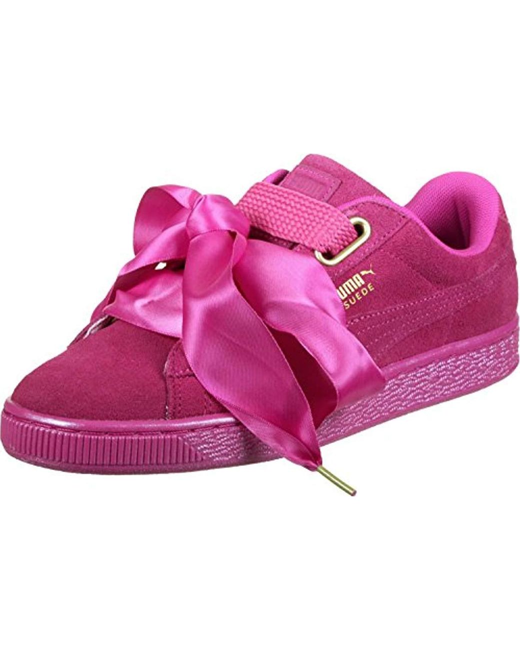 PUMA Suede Heart Safari Low-top Sneakers in Rose (Pink) - Save 17% - Lyst