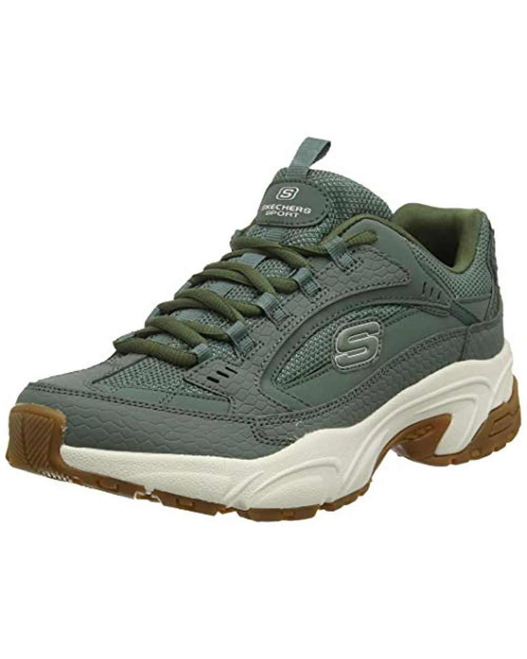 Skechers Damen Stamina-Classy Trail Sneaker in Grün | Lyst DE