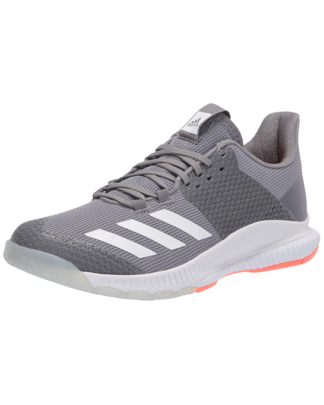 adidas Rubber Crazyflight Bounce 3 Volleyball Shoe in Gray Lyst