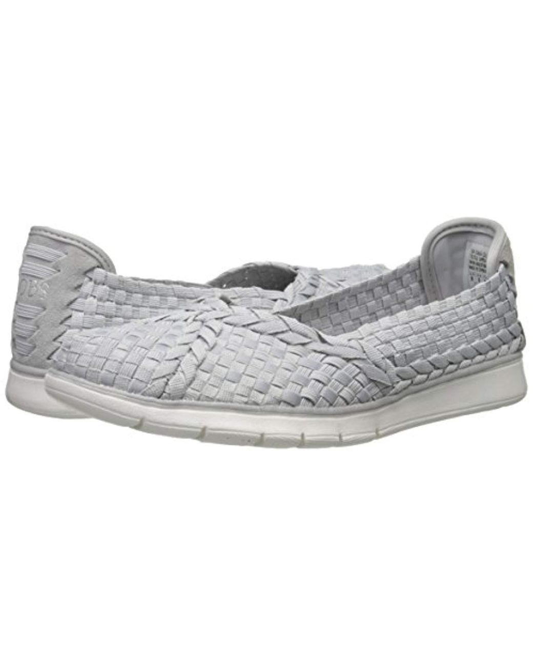 Skechers Bobs From Pureflex Fashion Slip-on Flat in Gray | Lyst