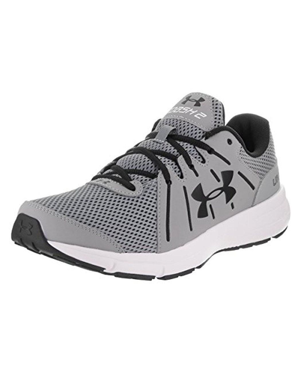 Under Armour Leather Dash 2 Running Shoe for Men | Lyst