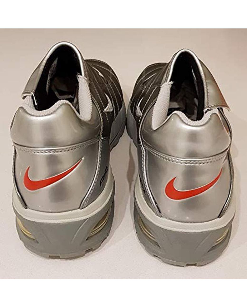 Nike 2003 Air Max Total 365 Football Trainers Chrome Grey Vintage Box Uk 8.5 Eur 43 in Grey for | UK