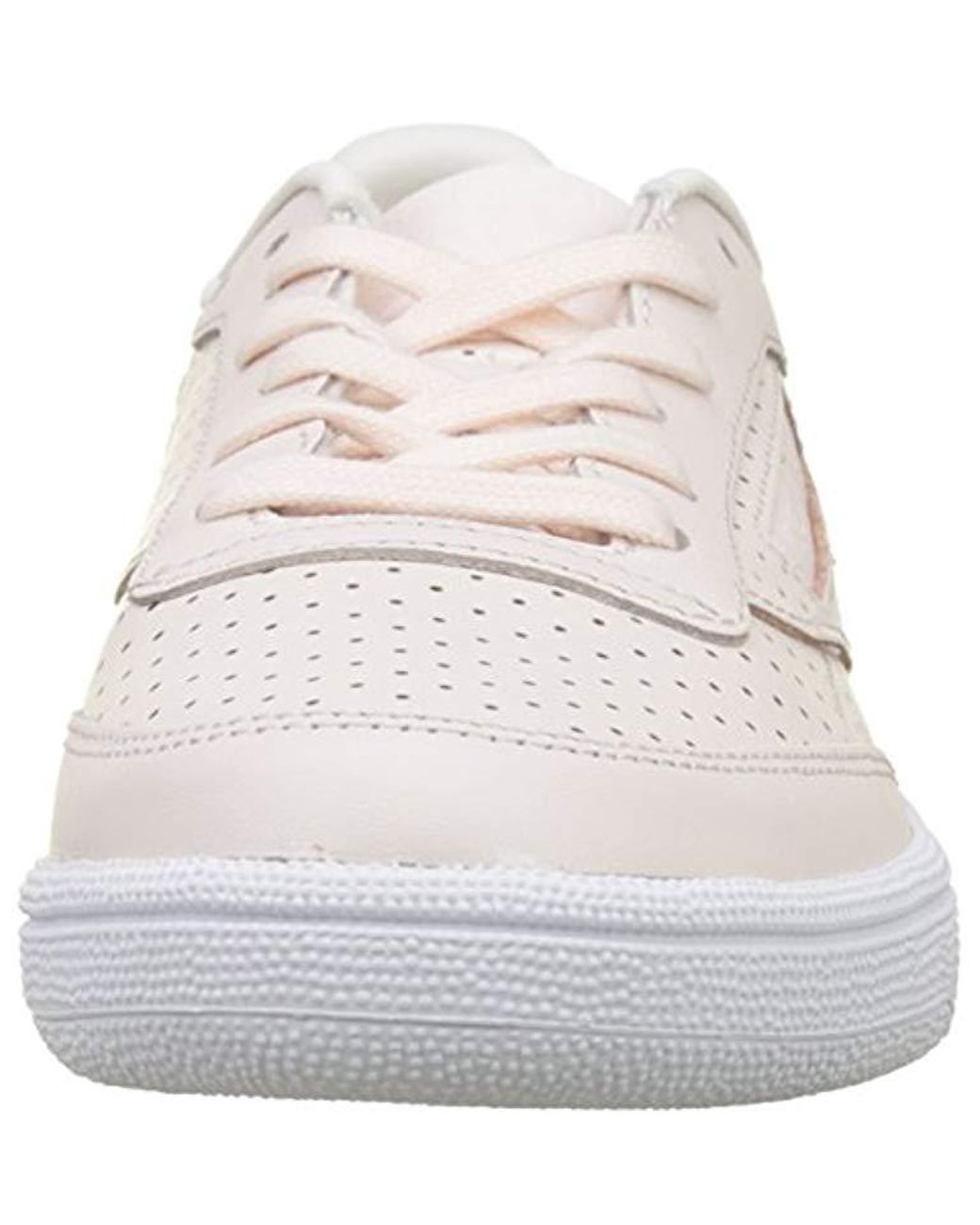 Reebok Leather Club C 85 Popped Perf Low-top Sneakers in Pink (Pale Pink/Chalk  Pink/White (Pink) - Lyst