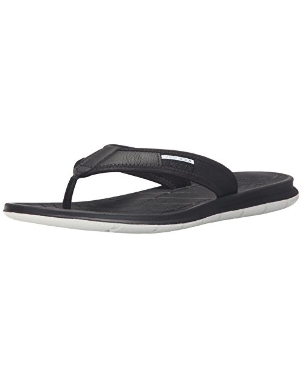 Ecco Intrinsic Toffel Thong Sandal in Black for Men | Lyst