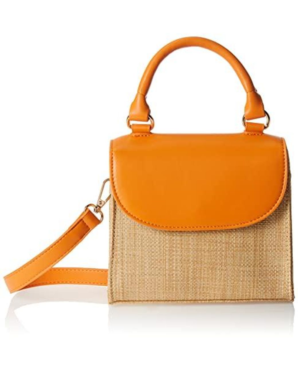 The Drop Diana Top Handle Crossbody Bag in Orange Lyst