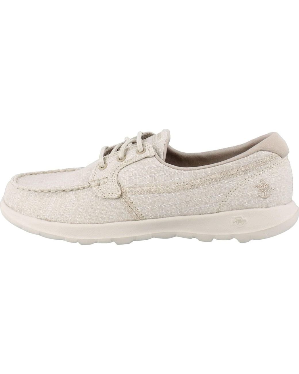 Skechers 15433 Boat Shoes in Beige Taupe (Black) Lyst UK