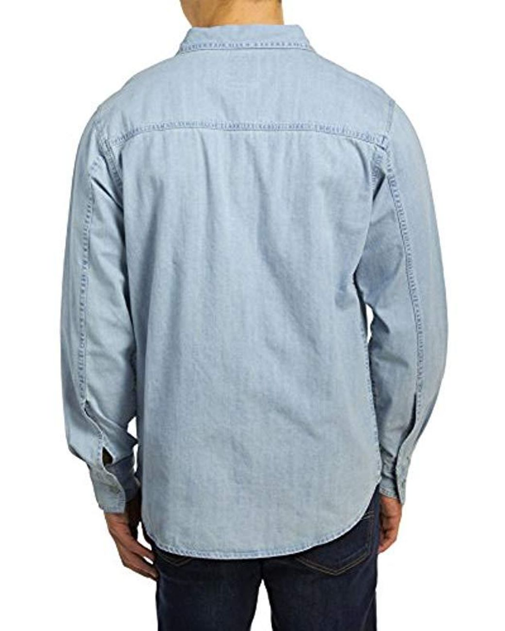 levi's classic denim work shirt